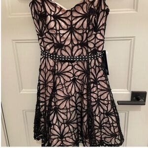 As U Wish, strapless mini dress